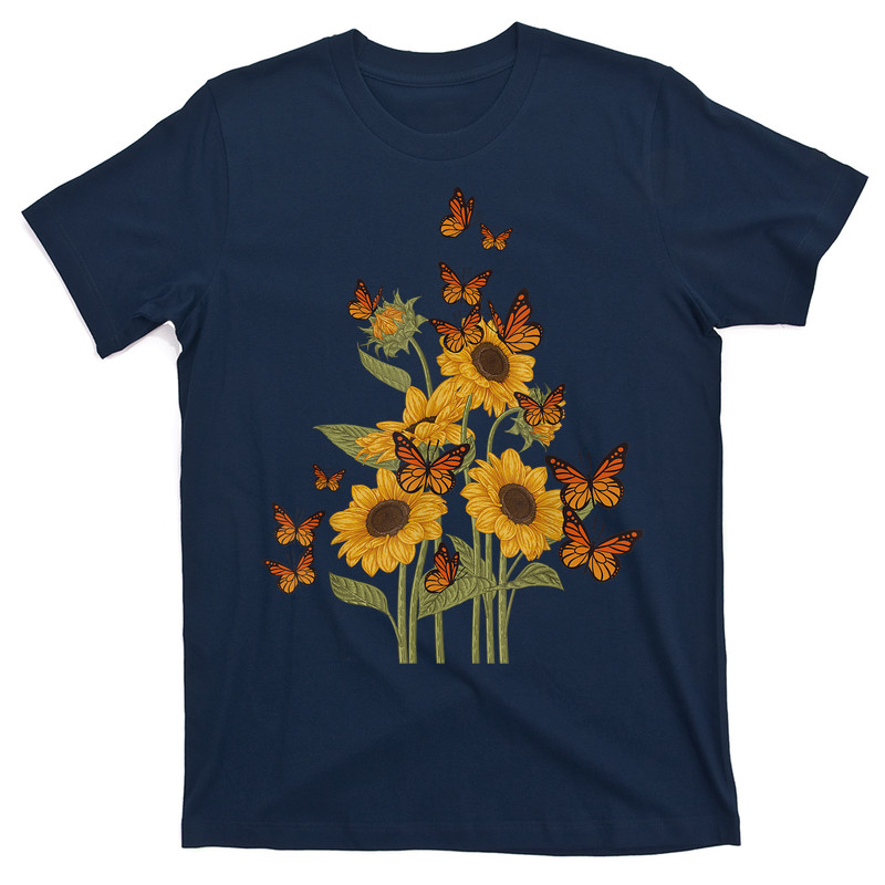 Butterfly Tree Beautiful Animal Butterflies Tree Nature T-shirt