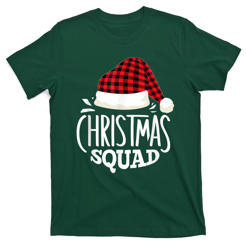 Christmas Squad Family Group Matching Christmas Pajama Party T-Shirt