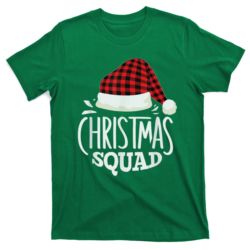 Christmas Squad Family Group Matching Christmas Pajama Party T-Shirt