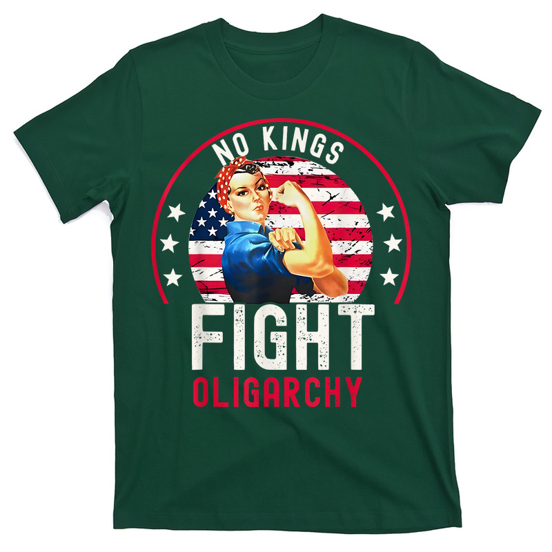 No Kings Fight Oligarchy T-shirt