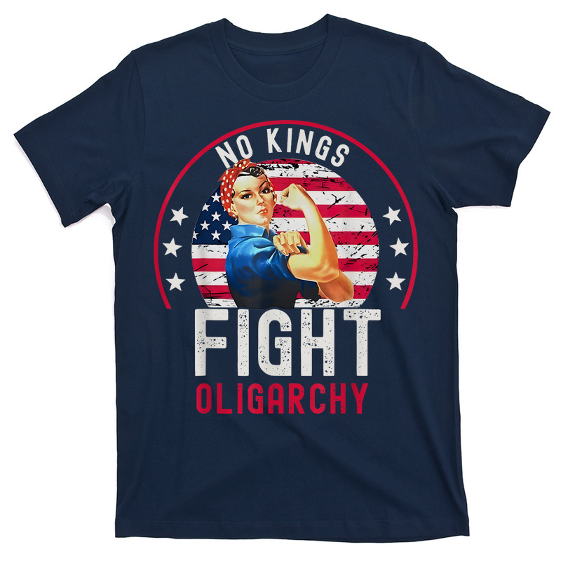 No Kings Fight Oligarchy T-shirt