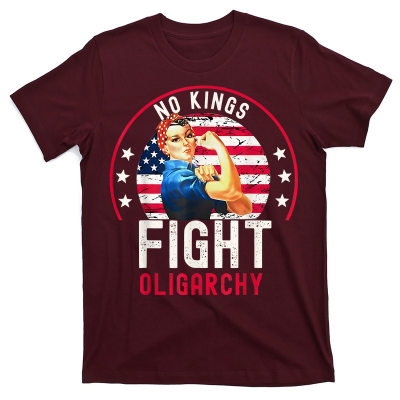 No Kings Fight Oligarchy T-shirt