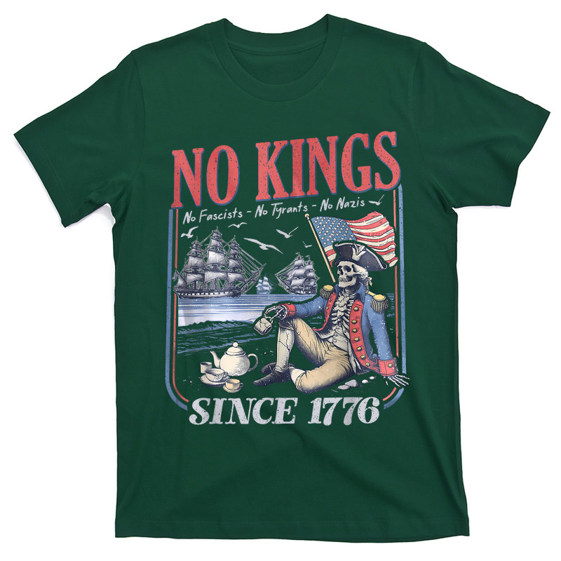 No Kings No Fascists No Tyrants No Nazis Since 1776 T-shirt