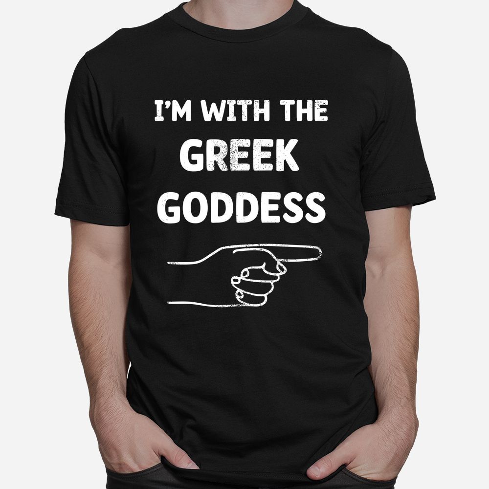 I'm With The Greek Goddess Halloween Shirt