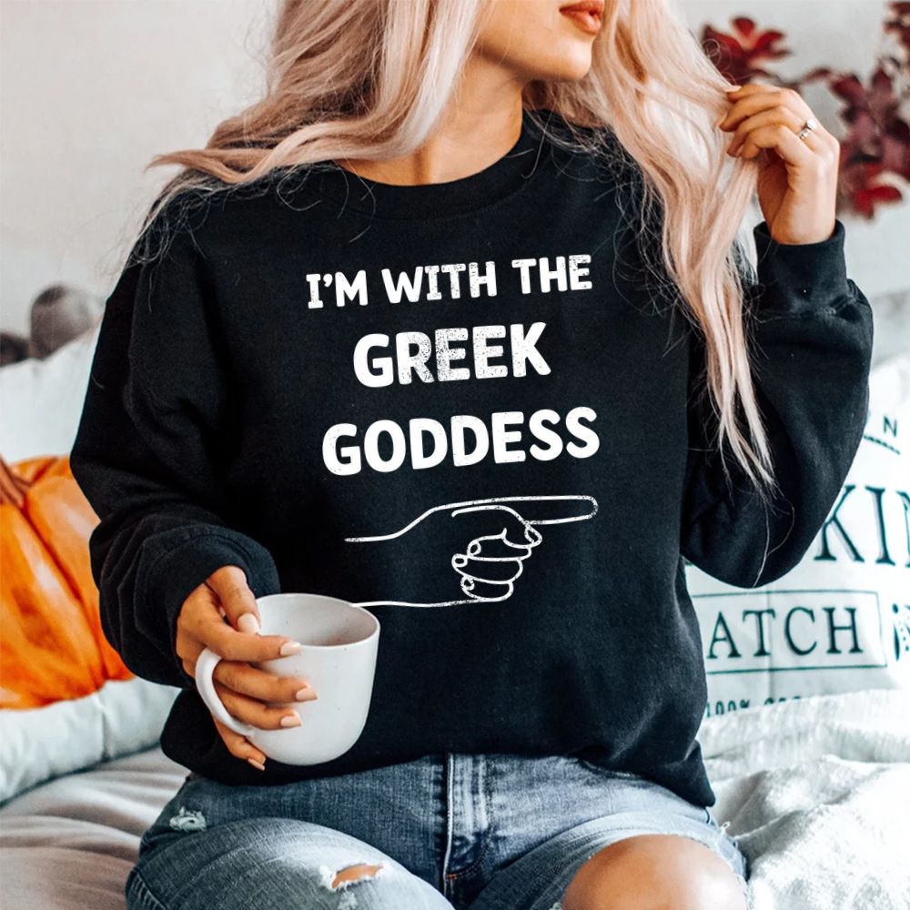 I'm With The Greek Goddess Halloween Shirt