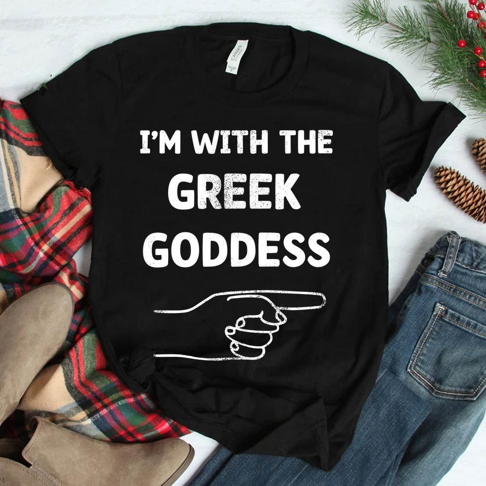 I'm With The Greek Goddess Halloween Shirt