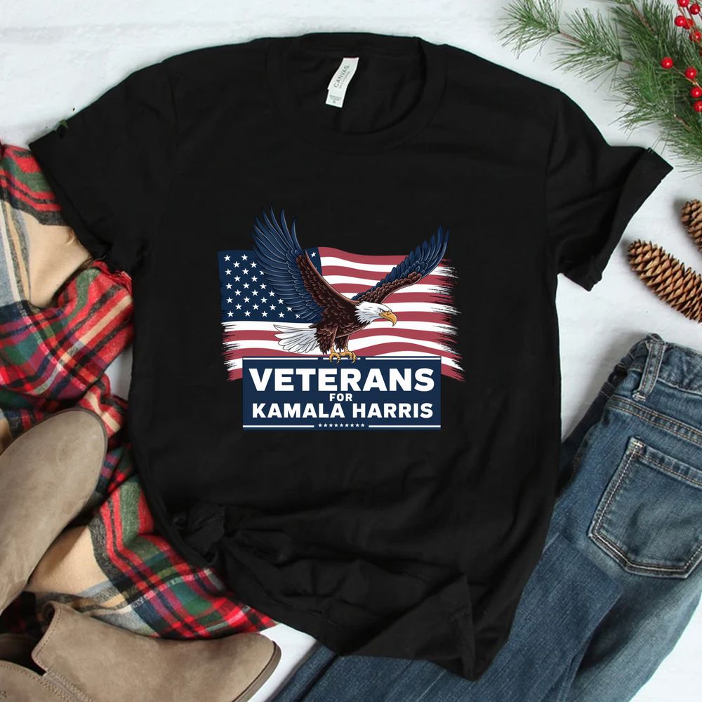 Veterans For Kamala Harris Shirt