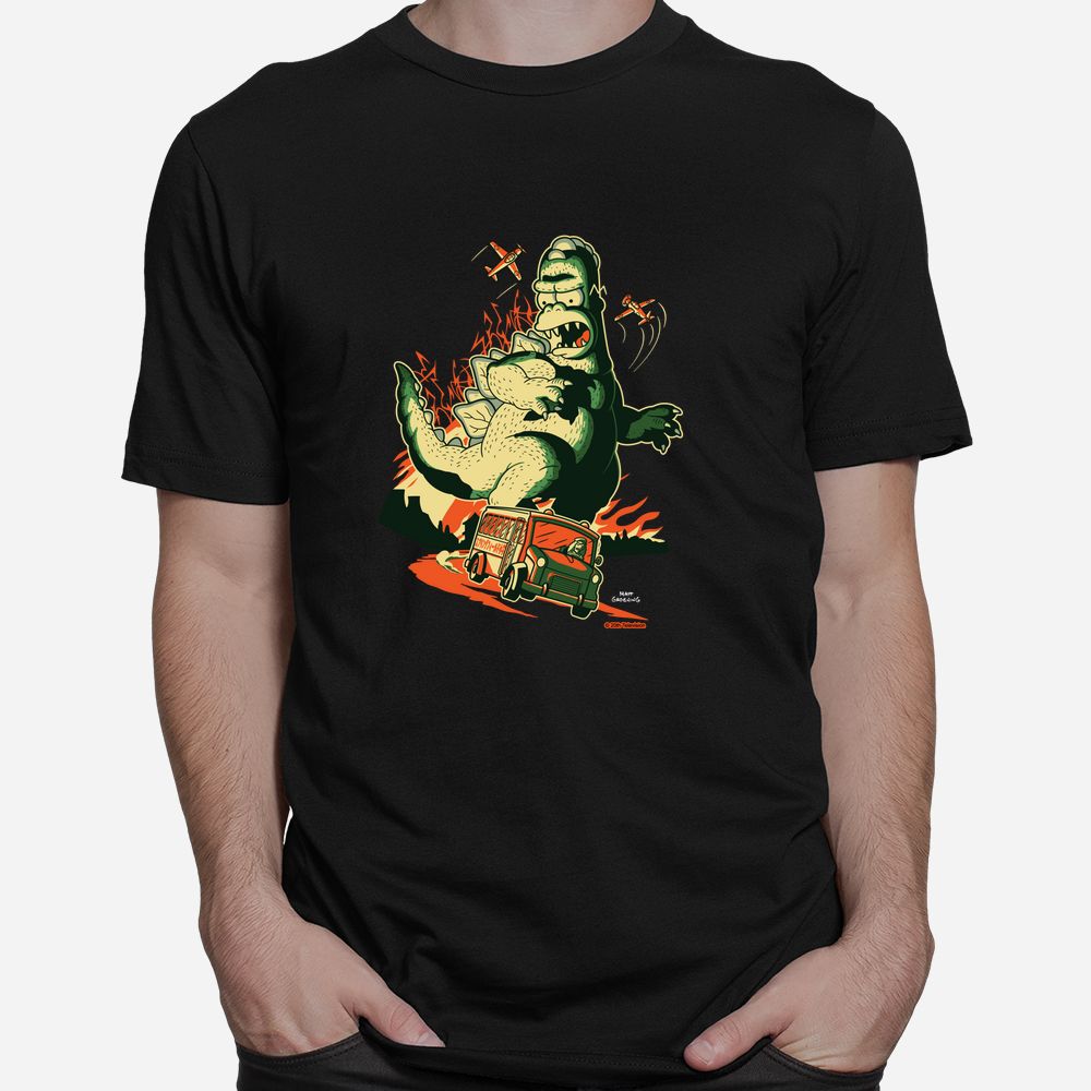 The Simpsons Treehouse Of Horror Homerzilla Terror Shirt