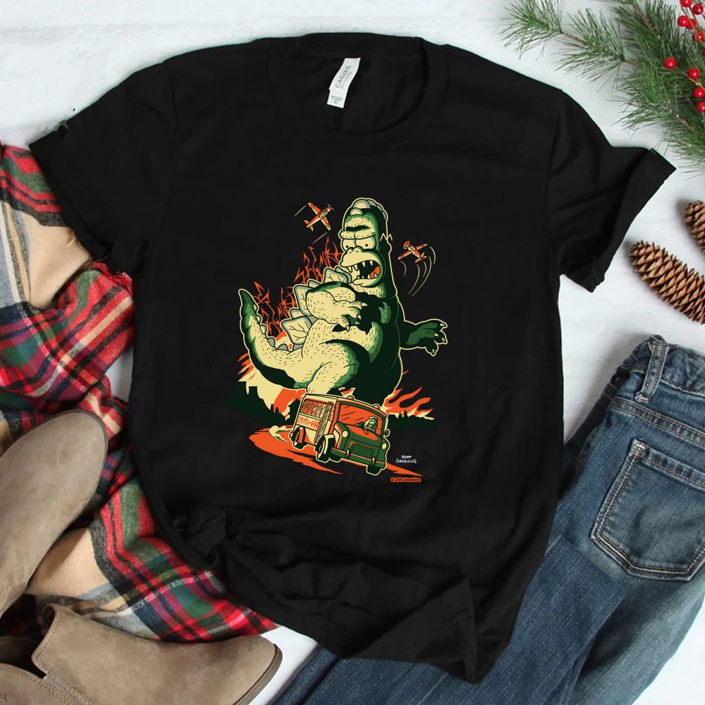 The Simpsons Treehouse Of Horror Homerzilla Terror Shirt