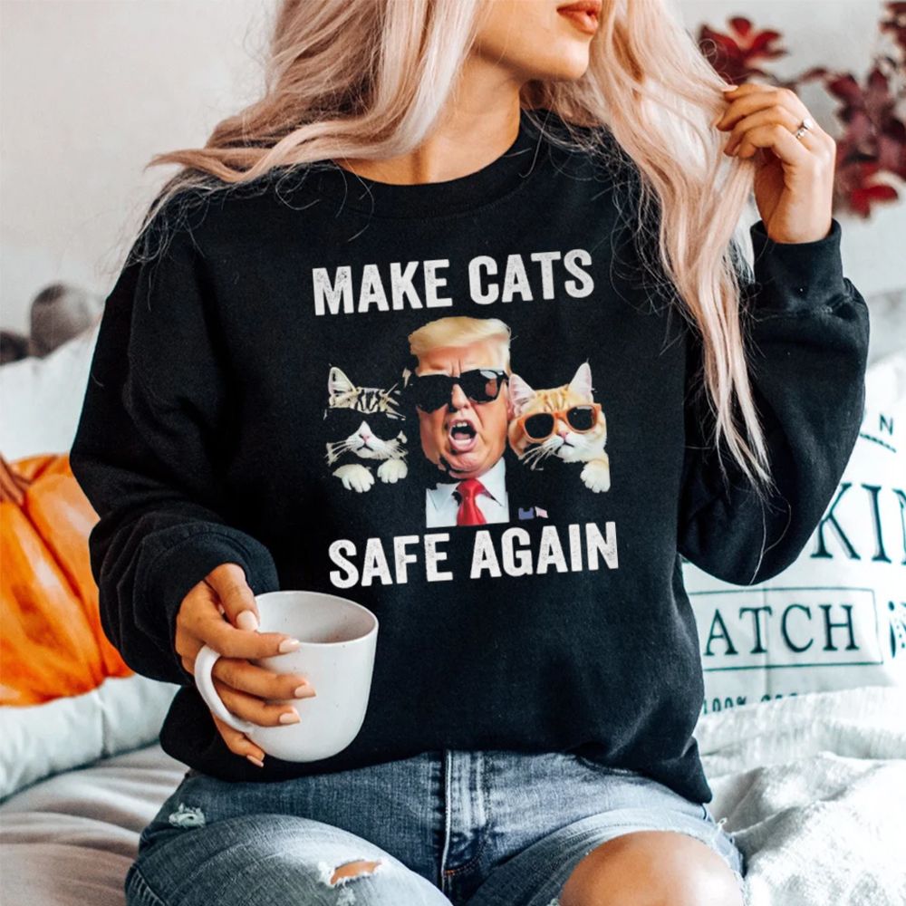 Trump Make Cats Safe Again Shirt