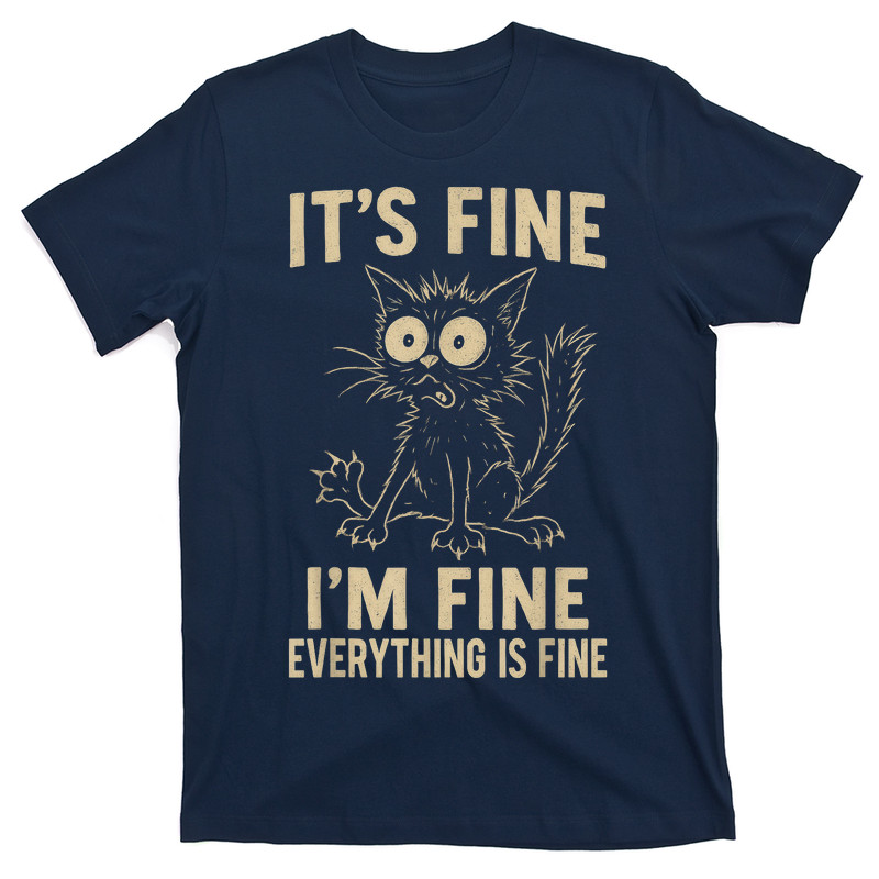 Funny Cat Weird Crazy Meme Cat T-Shirt