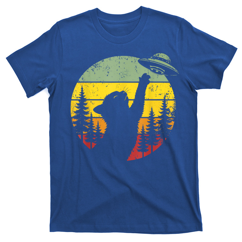 Cat Ufo Shirt Alien Spaceship T-shirt