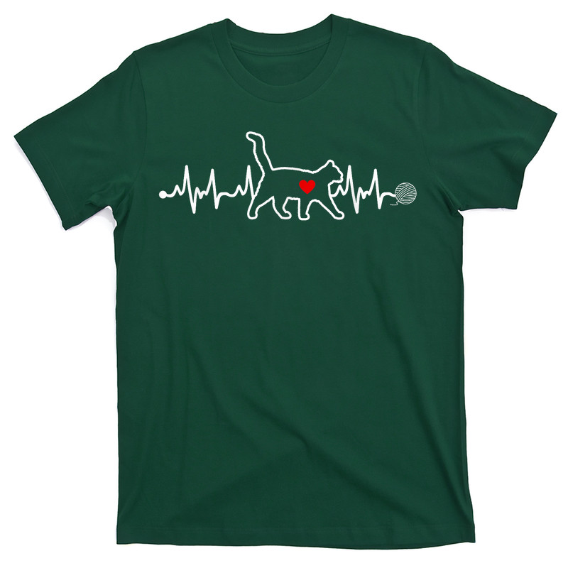 Cat Heartbeat  T-shirt