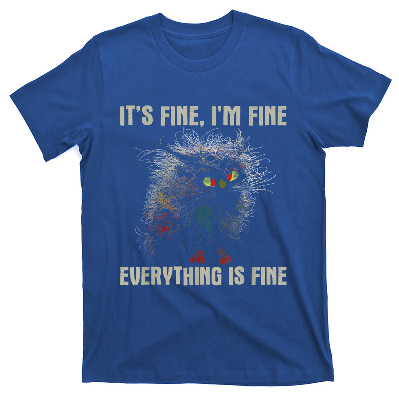 It's Fine Cat T-shirt