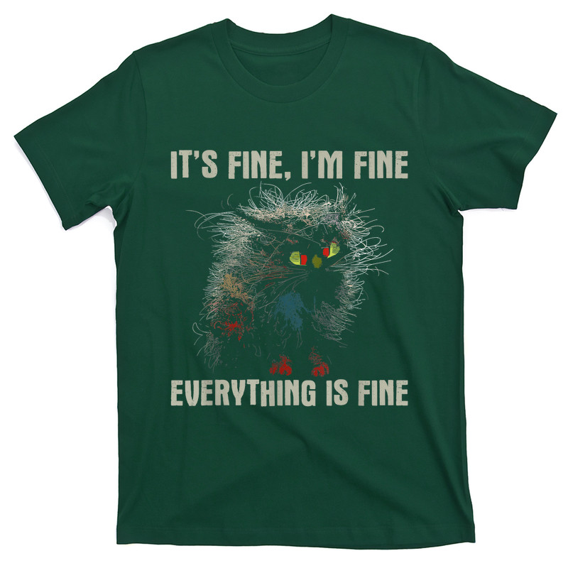 It's Fine Cat T-shirt