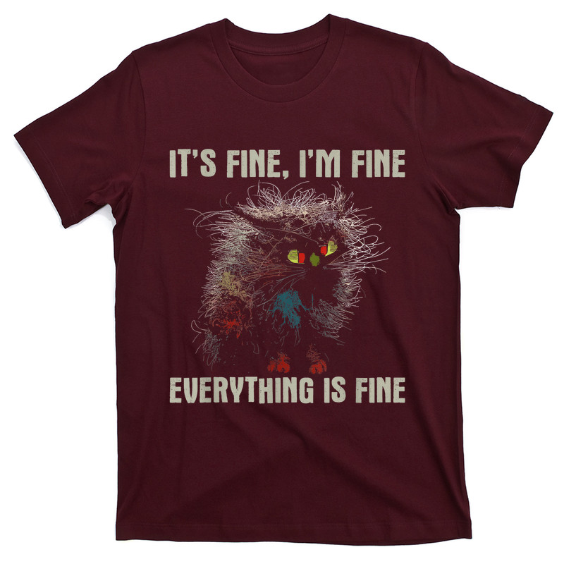 It's Fine Cat T-shirt