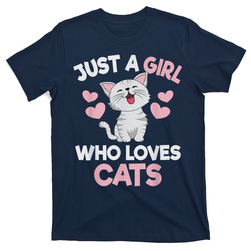 Just A Girl Who Loves Cats T-shirt