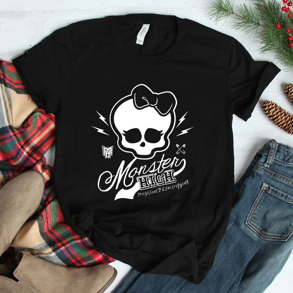 Monster High Alumni Shirt Skullette And Logo Shirt